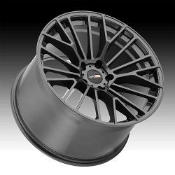 Cray Astoria Gloss Gunmetal Custom Corvette Wheels 2